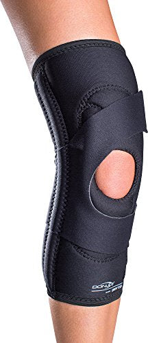 DonJoy Lateral J Patella Knee Support Brace Without Hinge: Drytex, Right Leg, Large (Pack of 1)