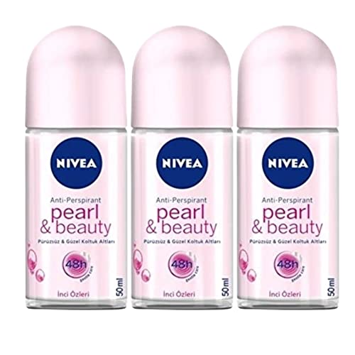 Nivea Women Deodorant Roll On Series Pacl Of 1-3-6 (Pearl&Beauty Roll On 3)
