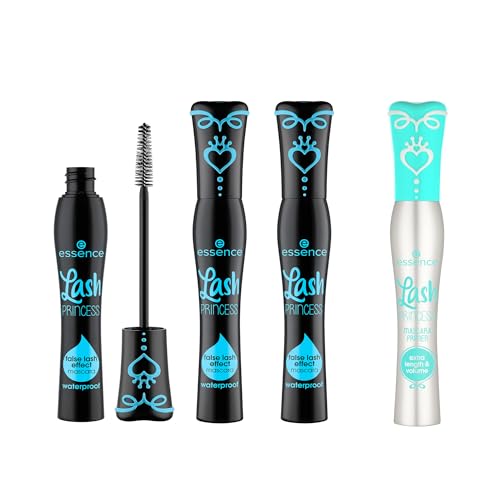 essence Lash Princess False Lash Waterproof Mascara Inner & Lash Princess Mascara Primer Bundle