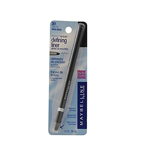 Maybelline ExpertWear Defining Liner 201 Ebony Black