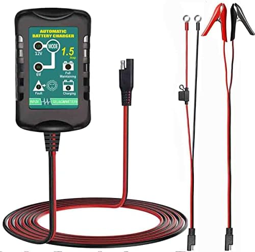 6V / 12V Battery Charger Maintainer Trickle for Harley Davidson Motorcycle Car