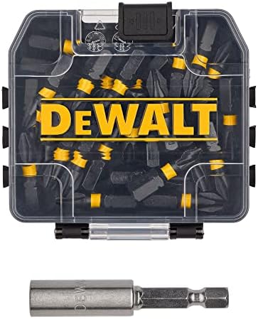 DEWALT BYTC Flex Torq Set #2 Phillips/#8 Slotted Set Shank Screwdriver Bit Set Screwdriver (31-Piece) (DWABYTFT-31)