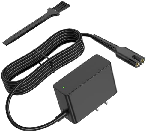 4V Clipper Charger Cord Compatible with Wahl Magic Clipper Cordless 8164 8591 8148 8504, 5-Star Trimmer, 1919 100 Year Hair Clipper