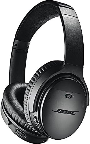 Bose QuietComfort 35 (Series II) Wireless Headphones, Noise Cancelling - Black (Renewed)