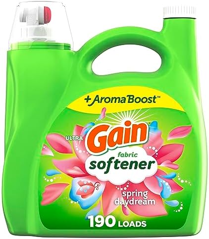 Gain Fabric Softener, Spring Daydream, 140 fl oz, 190 Loads