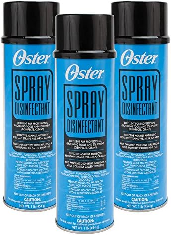 16OZ Spray Oster Blade Wash 3 Pack