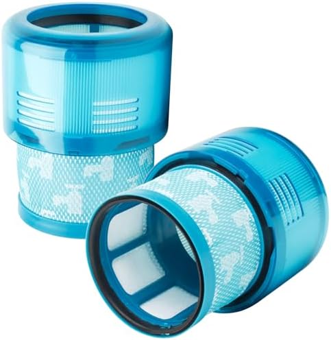 2 Pack Gen5 HEPA Filter Replacement Compatible with Dyson Gen5detect Absolute, Gen5outsize Absolute, G5 Detect Fluffy Cordless Stick Vacuums Rear Cartridge Filter Accessory Cleaning Filter