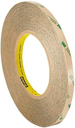 3M - 9495LE 0.5" x 60yd 9495LE Adhesive Transfer Tape - 0.5 in. x 180 ft. Double Coated Polyester Tape Roll with 300LSE Laminating Adhesive. Sealants and Adhesives, Transparent
