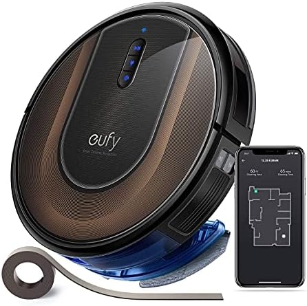 eufy by Anker, RoboVac G30 Hybrid, Dynamic Navigation 2.0, 2-in-1 Sweep and mop, 2000Pa Powerful Suction,Robot Vacuum,Wi-Fi, Boundary Strips(Renewed)