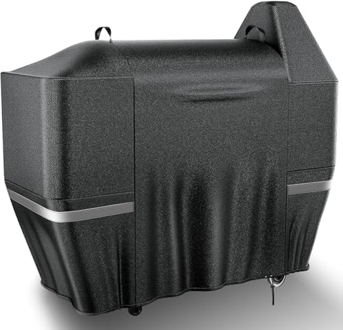 Utheer Grill Cover for Pit Boss Austin XL/Rancher XL, Z Grill 1000, 1100, 1100 Pro, 1000S, 1000SC, 1000Sq, 1000SC2, 1150 1500 Series Wood Pellet Grill, 600D Heavy Duty Waterproof, UV Protection Cover