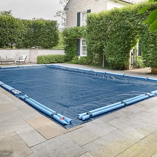 Doheny’s Commercial-Grade Winter Pool Cover for Inground Pool | Featuring Exclusive Tear Resistant Weave | The Best Winter Covers for Le$$! (18' x 40', Economy - 4 Yr.)
