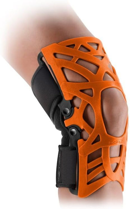 DonJoy Reaction Web Knee Support Brace with Compression Undersleeve: Red, X-Large/2X-Large