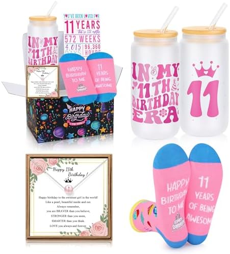 11 Year Old Beautiful Teen Girl Birthday Gifts, Gifts for 11 Year Old Beautiful Teen Girl, Best Popular Present, 11th Birthday Decorations