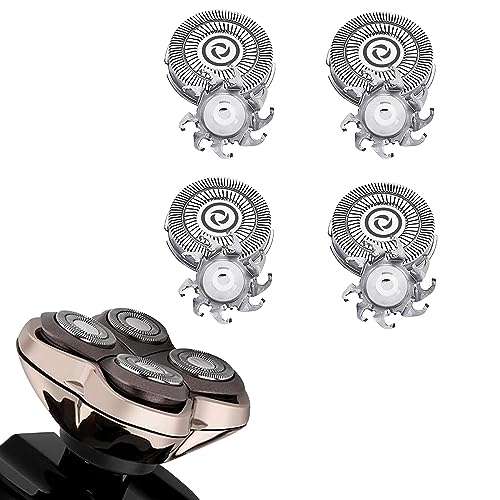 Shaver Replacement Blades compatible with Sku*l Shaver Pitbull Gold PRO Shaver Replacement Blade,Shaver Replacement Heads for Pitbull Platinum Pro Shaver (1Set(4blades)