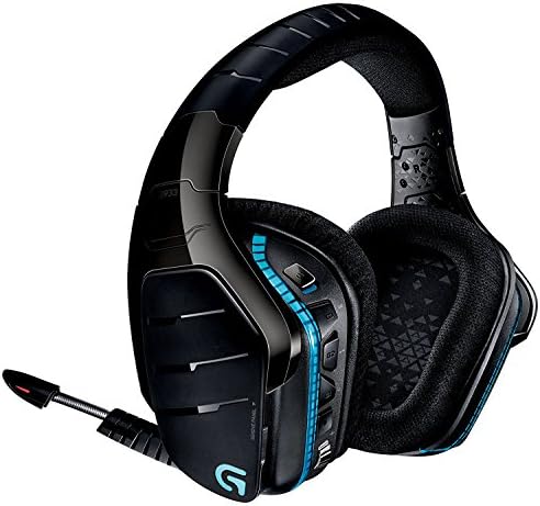 Logitech G933 Artemis Spectrum - Wireless RGB 7.1 Dolby and DTS:X HeadphoneX Surround Sound Gaming Headset - PC, PS4, Xbox One, Switch, and Mobile Compatible - Advanced Audio (Renewed)
