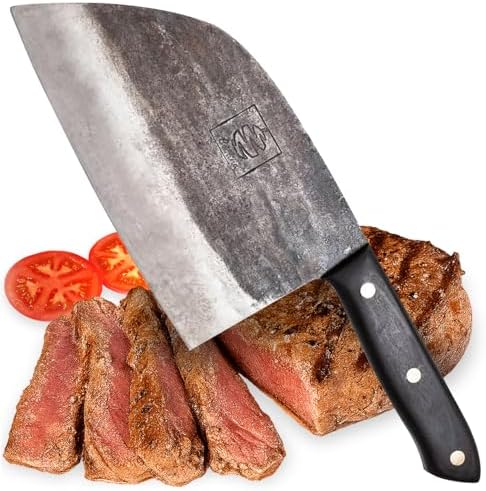 COOLINA Promaja Knife – Carving, BBQ, Meat Cutting, Slicing, Butcher & Chef Knife – Essential Kitchen Tool