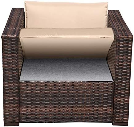 Cushion Grip Non-Slip Couch Underlay Pad, Keep Chair Cushions in Place, Stop Sofa Cushions from Sliding (24x24 inch) - 1 Pack