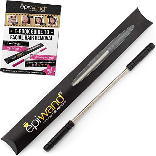 Facial Hair Remover Spring Threading Tool - Our Women’s Facial Epilator Coil Removes Peach Fuzz, Chin, Cheek, Neck, Mustache and Upper Lip Hair Quickly - How to Use Instructions in Box