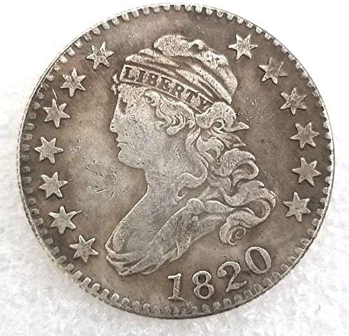 Best Nickel American Coins of 1820-Memorial Old Coins-Uncirculated Morgan Dollars are Good for American Coins As A Coin Gift for Dad/Boyfriend/Husband