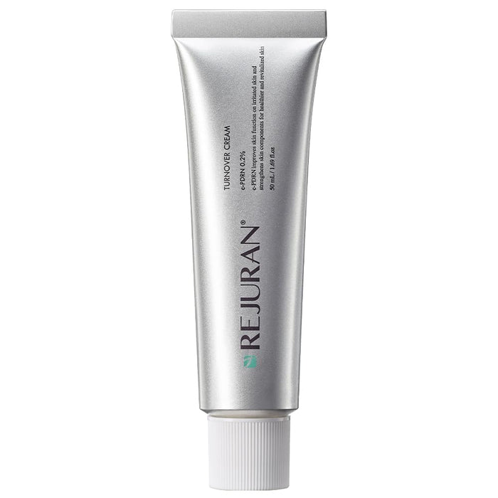 REJURAN® Turnover Cream, c-PDRN® - Daily Moisturizer for Dual-Revitalizing Effects. Soothing and Skin Barrier Strengthening for Clear, Healthy Skin. Korean Skin Care. (1.69 fl oz)