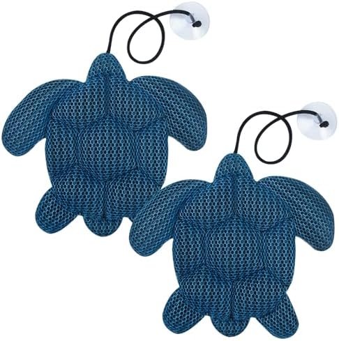 ANSLCA Hot Tub Scum Absorber, 2 Pack Scum Turtle Hot Tub Cleaner Hot Tub Sponges to Soak up Oils- Must Have Hot Tub Accessories for Adults Hot Tub Scum Sponge- Keeps Your Hot Tub Water Clean and Clear