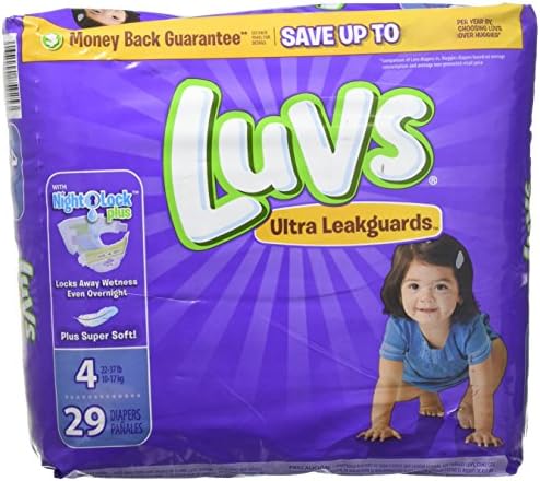 Luvs with Ultra Leakguards, Size 4 Diapers, 29 ea