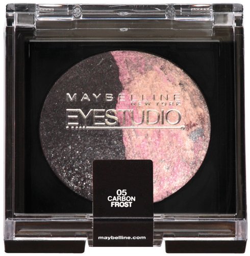 Maybelline New York Eye Studio Color Pearls Marbleized Eyeshadow, Carbon Frost 05