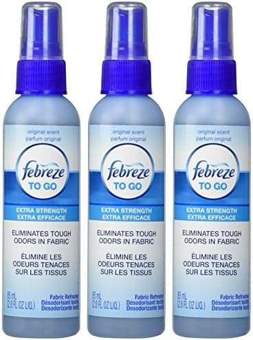 Febreze Fabric Refresher 2.8 oz Travel to-Go Size Febreze Fabric Spray, 3-Pack