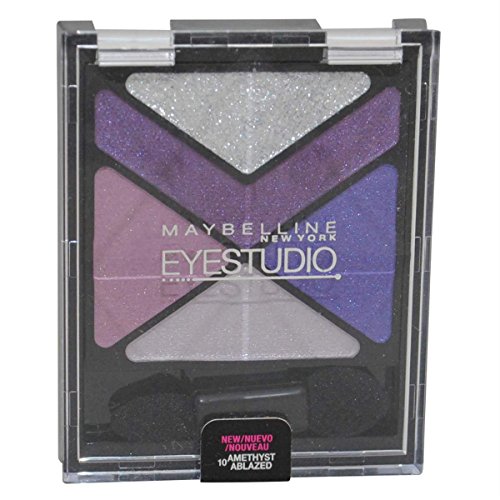 Maybelline New York Eye Studio Color Explosion Luminizing Eyeshadow, Amethyst Ablazed 10, 0.09 Ounce