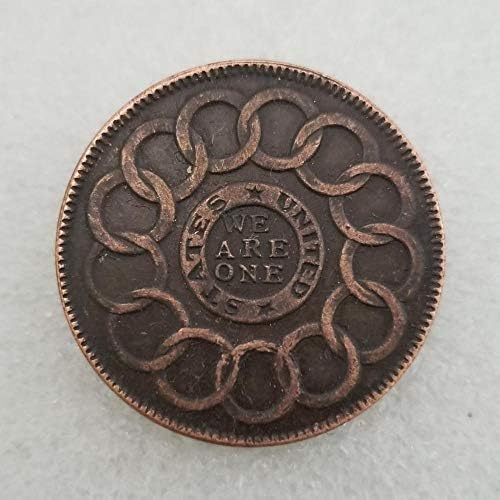 American Antique Crafts 1787 Replica Old Coin Morgan Dollar-Satisfying Service for Discovering Historic Handcrafted Coins