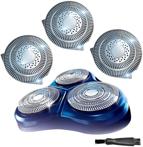 HQ9 Replacement Heads Blades for Philips Norelco Electric Shaver Razor Triple Track Head SpeedXL HQ9080 HQ9070 HQ8240/8260 PT920 8140XL 8150XL 8160XL 8170XL…Upgraded HQ9 Replacement Shaving Blades