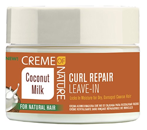Creme Of Nature Coconut Milk Curl Repair Leave-In 11.5 Ounce (340ml) (2 Pack)