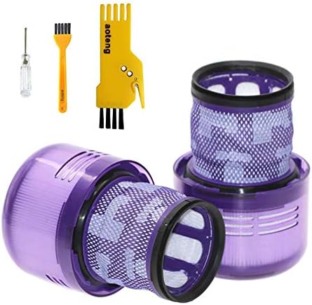 Accessories Filters for Dyson V11 SV14 Torque Drive Animal absolute Cordless Stick Vacuum Cleaner Replacement Parts Pack of 2 Pcs Hepa Filters