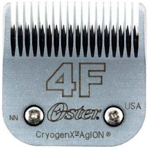 Oster Elite CryogenX Professional Animal Clipper Blade, Size # 4F