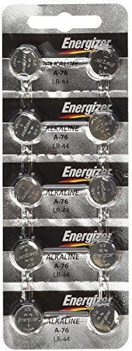 Energizer LR44 1.5V Button Cell Battery 10 pack (Packaging may vary)
