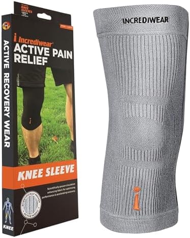 Incrediwear Knee Sleeve – Knee Braces for Knee Pain, Joint Pain Relief, Swelling, Inflammation Relief, and Circulation, Knee Support for Women and Men