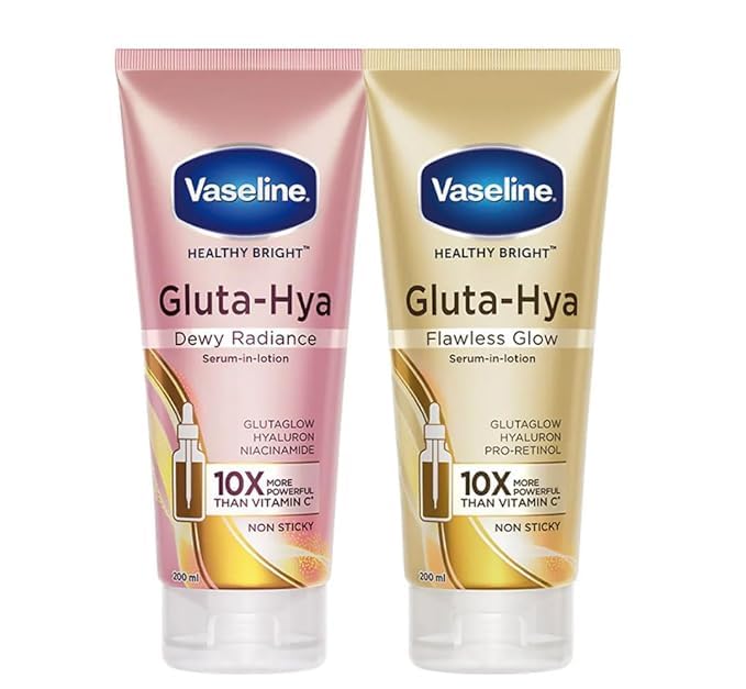 Gluta Hya Dewy Radiance + Flawless Glow - Pack Of 2