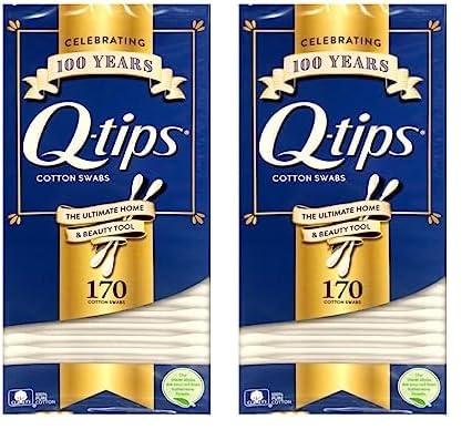Q-Tips Cotton Swabs, 170 Count, 4-Pack