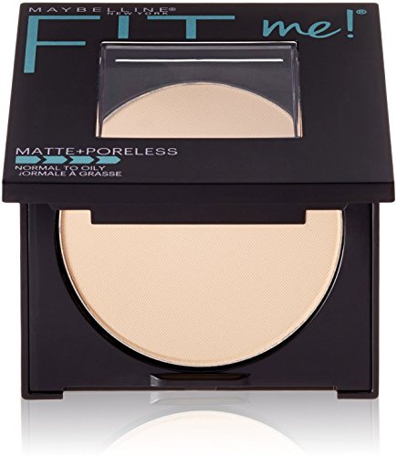 Maybelline New York Fit Me Matte Poreless Powder - Porcelain - 0.29 Ounce, Pack of 2