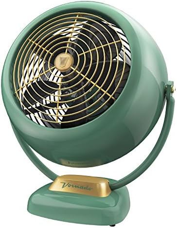 Vornado VFAN™ Sr. Vintage Fan | Large Retro Metal Air Circulator for Cooling & Décor | 3 Speeds, Adjustable Tilt | Green