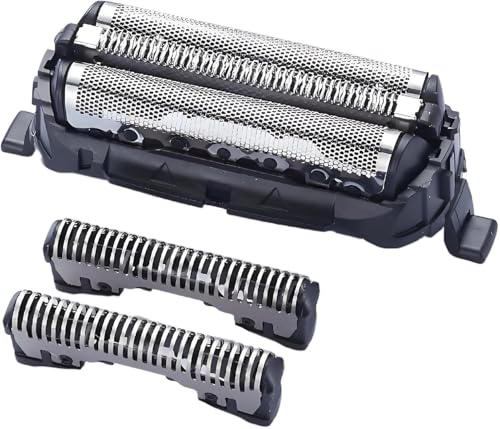 Men's Shaver Replacement Outer Foil+Inner Blades for ES9087 ES9068 ES8101 ES8103 Electric Shaver Head Cutter Blade Set Accessories Compatible with ES-ST2T, ES-LT41 ES-LT71 ES-ST25