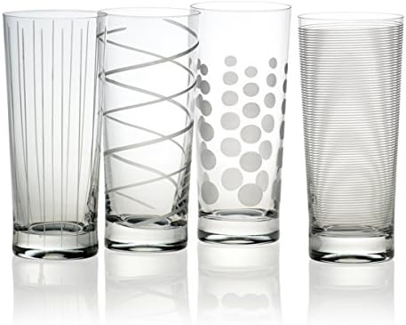 Mikasa Cheers Highball Glass, 19.75-Ounce, Set of 4