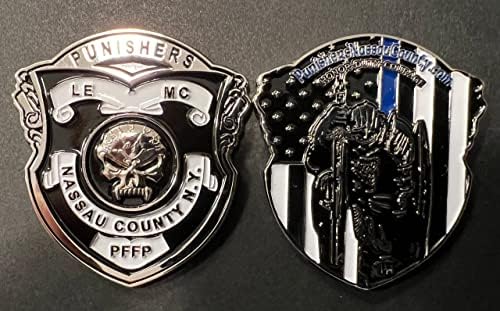 Challenge Coin - Punishers Law Enforcement Motorcycle Club Nassau County Long Island Chapter