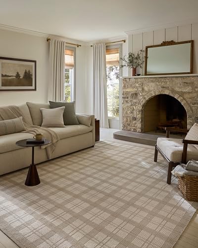 Loloi Magnolia Home by Joanna Gaines Ryder Collection RYD-01 Beige/Ivory 5'-0" x 7'-6" Area Rug