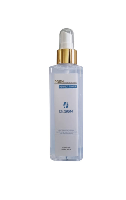 Dr.SGN PDRN Perfect Toner 200ml, Soothing, moisturizing for Dry Skin, Korean face Toner, Made in Korea