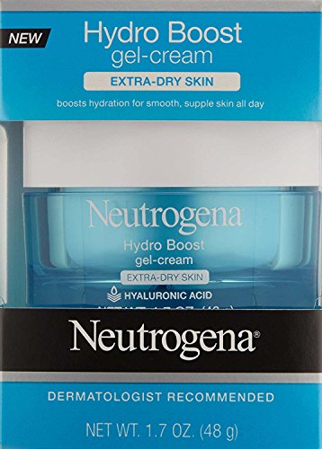 Hydro Boost Hyaluronic Acid Hydrating Face Moisturizer Gel-Cream, 1.7 oz, 3 Bottles