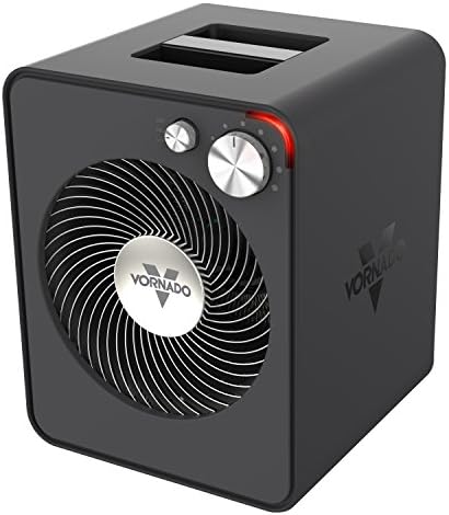 Vornado VMHi300 Whole Room Metal Space Heater, Mechanical Thermostat, Advanced Safety, Storm Gray