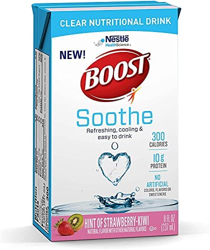BOOST Soothe Nutritional Beverage, Strawberry Kiwi 8 Ounce (Pack of 27)
