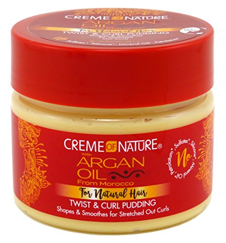 Creme Of Nature Argan Oil Twist & Curl Pudding 11.5 Ounce (340ml) (2 Pack)