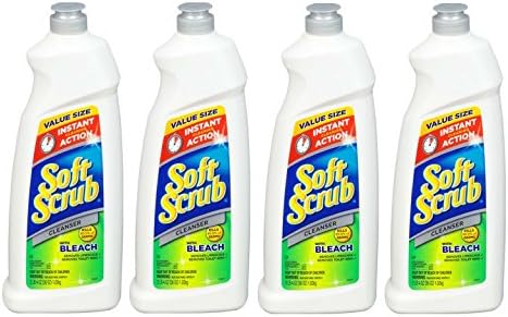Soft Scrub Cleanser with Bleach, 36 oz - 4 Pack